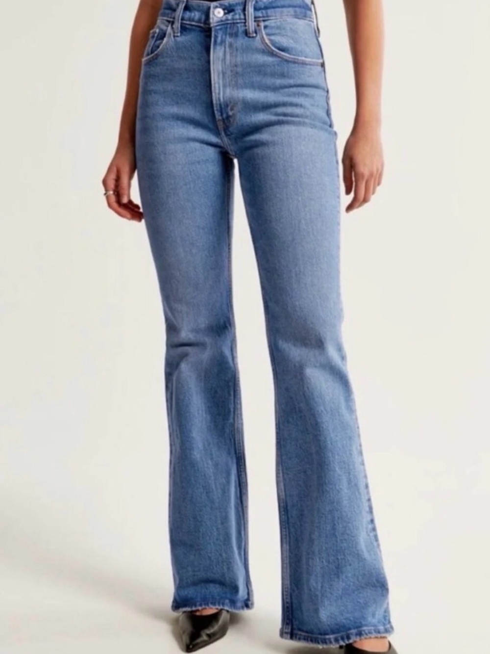 Abercrombie & Fitch Light Blue Bootcut Jeans
